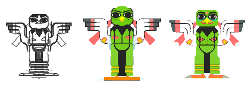 Illustration for article titled Xylotomous Xatu!  Pokemon One a Day, Series 2!